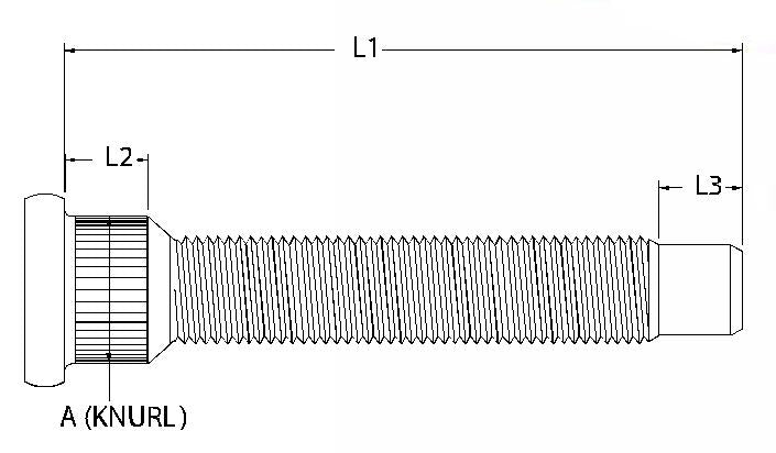 ARP 05-14 Ford Mustang Rear Wheel Stud Kit (5 studs)