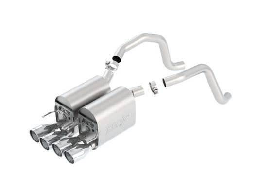 Borla 05-08 Corvette Coupe/Conv 6.0L/6.2L 8cyl AT/MT 6spd S-Type II SS Exhaust (rear section only) 11815