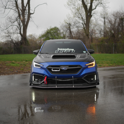 JDMuscle [22-25 WRX] Carbon Fiber Hood V2