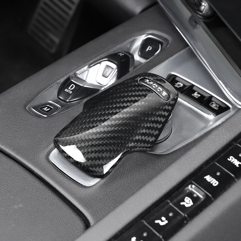 20+ Corvette C8 Platinum Series Dry Carbon Fiber Drive Mode Selector Trim Cover w/ Gloss Finish by CPG
