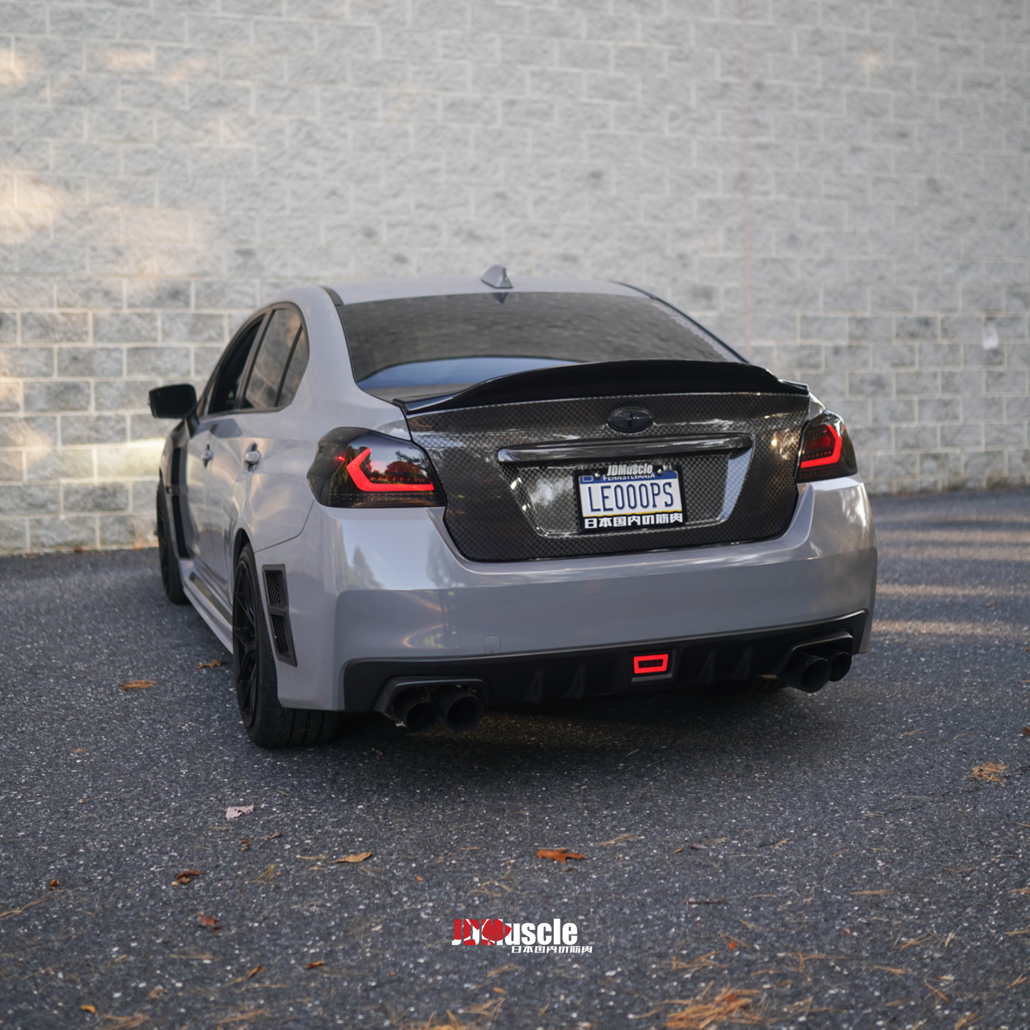 JDMuscle [15-21 WRX/STI] Gloss Black/ Paint Matched Trunk Duck Bill V3