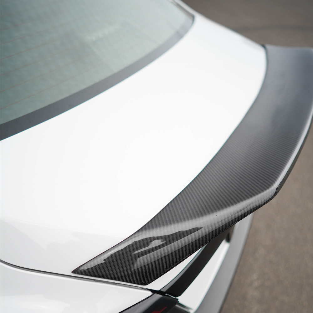 JDMuscle [22-25 WRX] Tanso Carbon Fiber Duck Bill V2