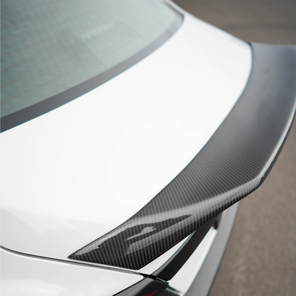 JDMuscle [22-25 WRX] Tanso Carbon Fiber Duck Bill V2