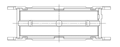 ACL BMW N63B44/S63B44 4.4L V8 Standard Size Main Bearings