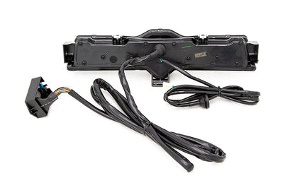 OLM VL Style Sequential 4th Brake Light / Reverse Light (Clear Lens, Carbon Look Base, Red Bar) - 2013-2020 FT86