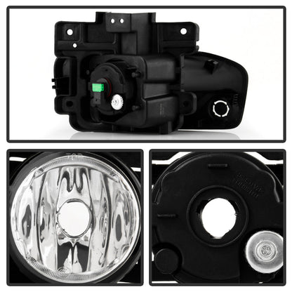 SPYDER 19-22 Dodge Ram 2500/3500 Halogen Only OEM Style Fog Lights w/Universal Switch 9051043