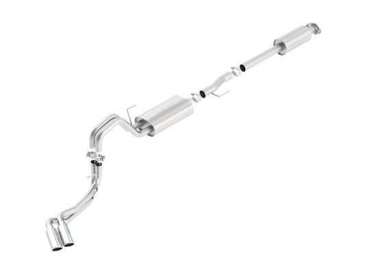 Borla 15-16 Ford F-150 3.5L EcoBoost Ext. Cab Std. Bed Catback Exhaust S-Type Truck Side Exit 140618