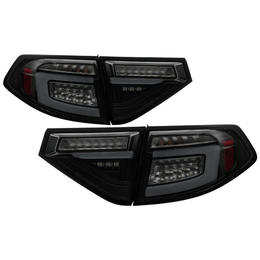 08-14 Impreza WRX Hatch LED Tail Lights, Spyder 5086747