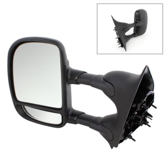 SPYDER Xtune Ford Superduty 02-07 Manual Extendable Manual Adjust Mirror Left MIR-FDSD99S-MA-L 9932410