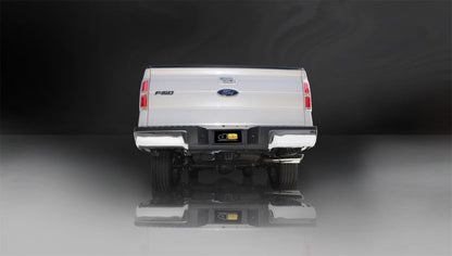 Corsa Performance 11-13 Ford F-150 EcoBoost 3.5L V6 Polished Sport Cat-Back Exhaust