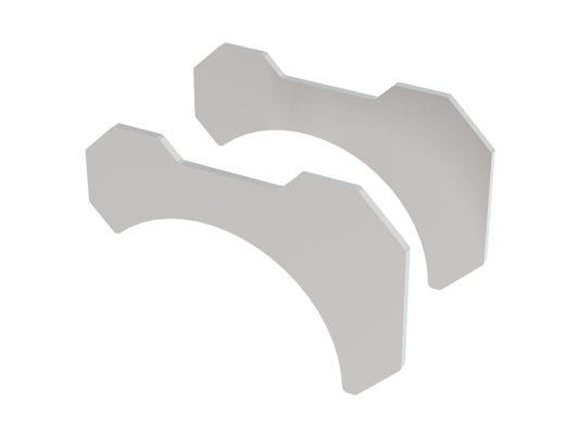 Borla Universal 2.5in T-304 Stainless Tube Bracket Kit 60579