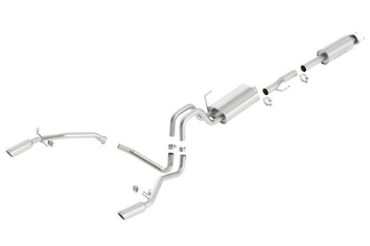 Borla 11-14 Ford F-150 5.0L AT 2/4WD S-Type SS Catback Exhaust 140416
