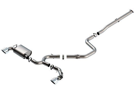 Borla 19-20 Hyundai Veloster N 2.0L I4 MT FWD 2DR 3in ATAK CatBack Exhaust w/ SS Tips 140832