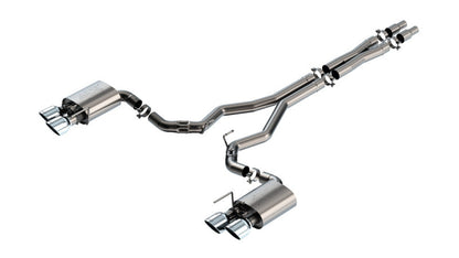 Borla 2024 Ford Mustang Dark Horse 5.0L V8 w/ Active Exhaust ATAK Cat-Back Exhaust System 140965