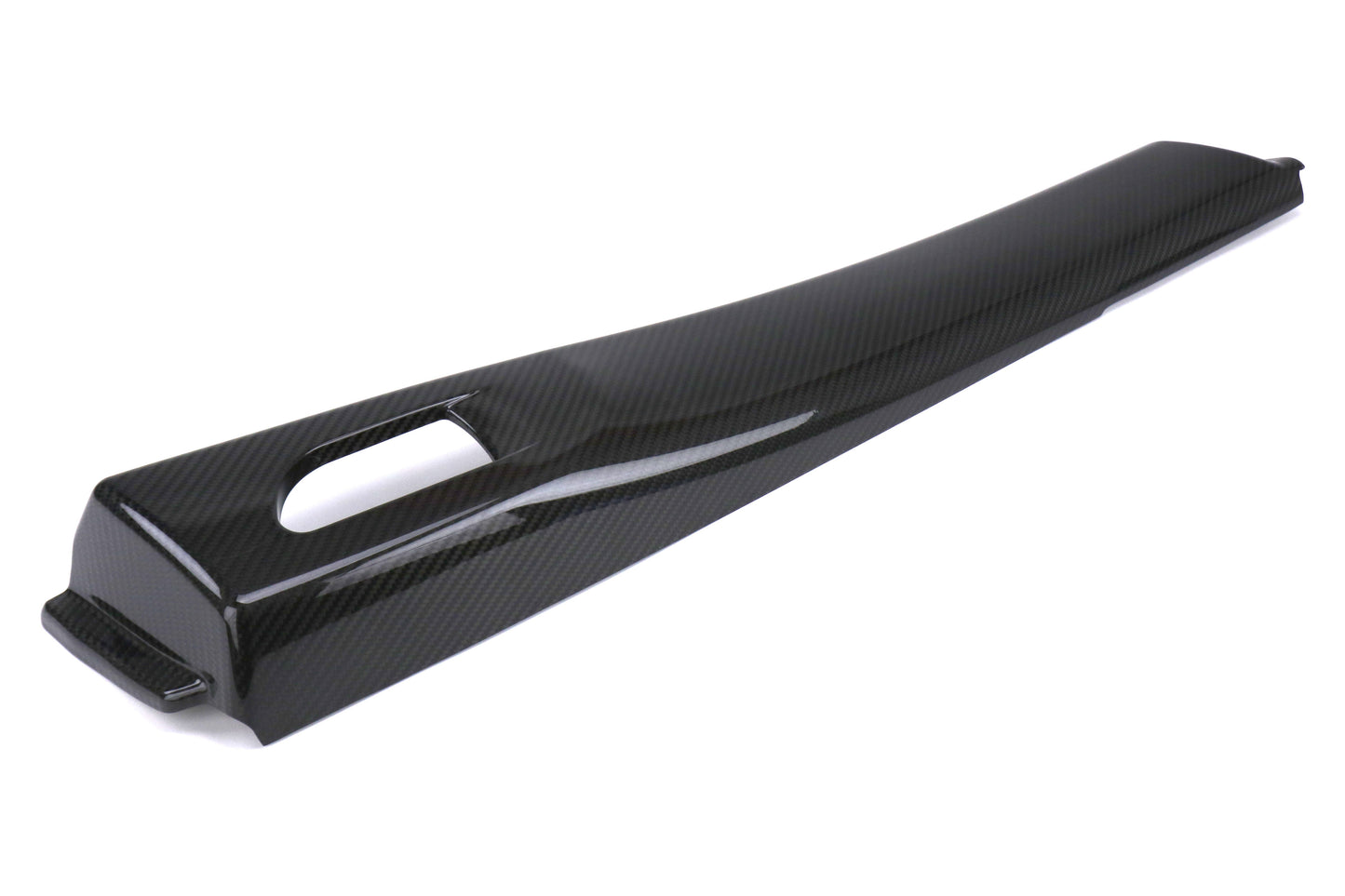 OLM LE Dry Carbon Fiber Rear Door Trim Upper Panels - 2015-2021 Subaru WRX / STI