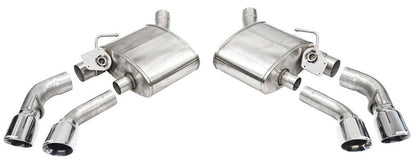 Corsa 16-20 Chevrolet Camaro SS/ZL1 6.2L V8 Polished Xtreme Axle-Back Exhaust (w/ Factory NPP Valve) 14789