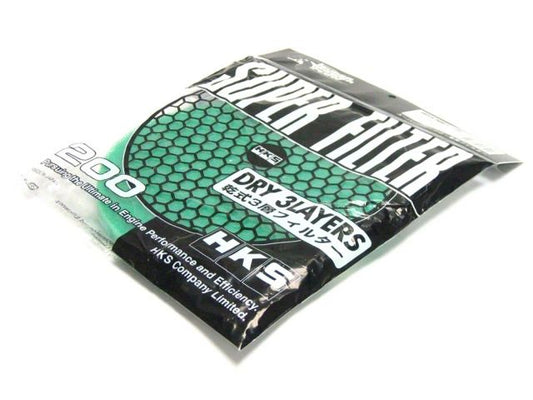HKS Dry 3 Layers Super Filter Element Replacement 200mm