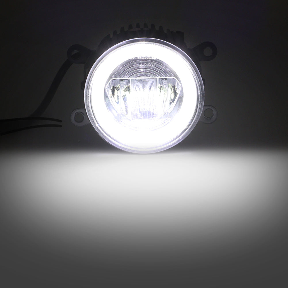 JDMuscle [15-21 WRX or STI, 13+ BRZ or FT86, 14+ Forester] LED / Halo DRL Fog Light Housings