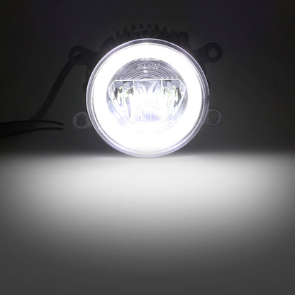 JDMuscle [15-21 WRX or STI, 13+ BRZ or FT86, 14+ Forester] LED / Halo DRL Fog Light Housings