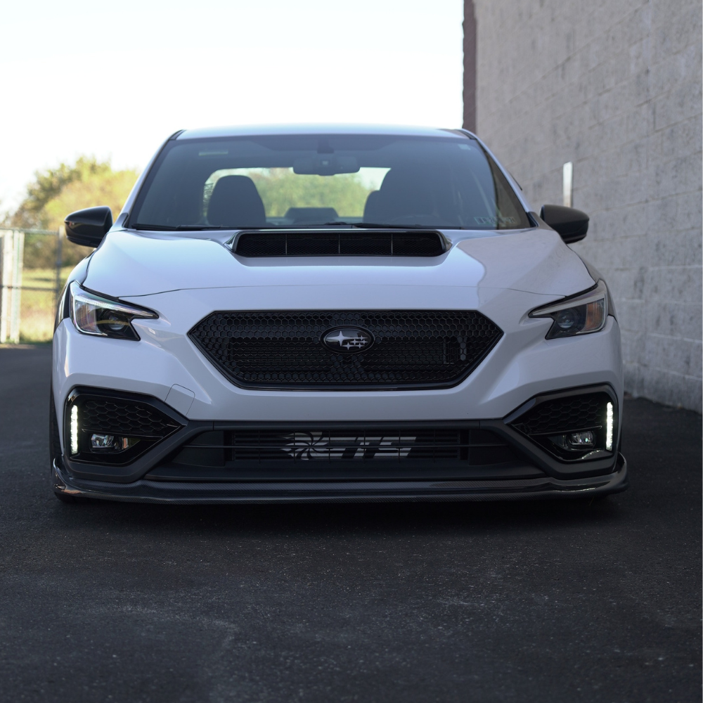 JDMuscle [22-25 WRX] GC8 Style Version 2 Tanso Carbon Fiber Hood Scoop