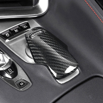 20+ Corvette C8 Platinum Series Dry Carbon Fiber Drive Mode Selector Trim Cover w/ Gloss Finish by CPG