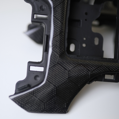 JDMuscle [22-25 WRX] Tanso Carbon Fiber Cup Holder Replacement | 2x2/honeycomb/forged