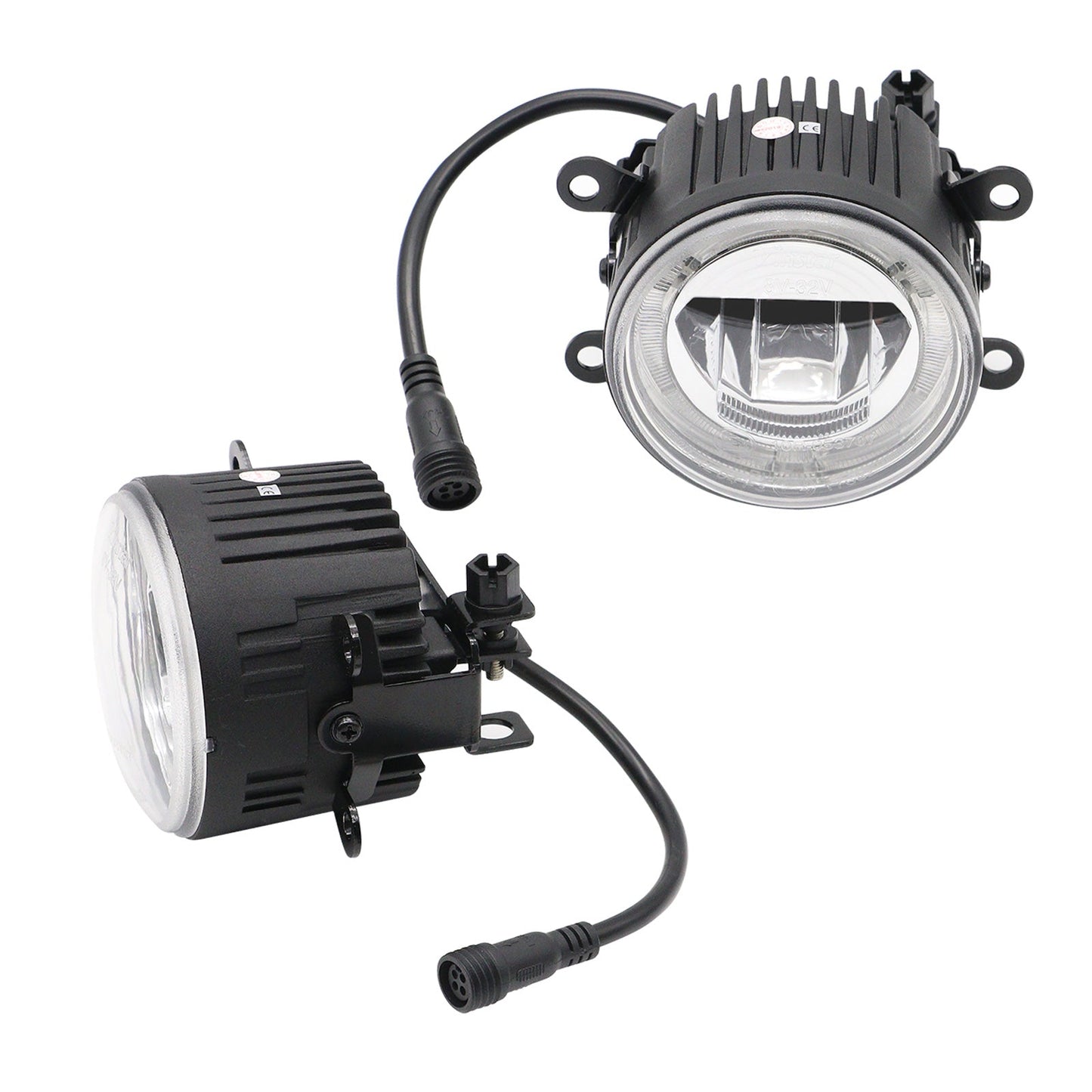 JDMuscle [15-21 WRX or STI, 13+ BRZ or FT86, 14+ Forester] LED / Halo DRL Fog Light Housings