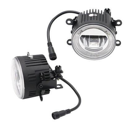 JDMuscle [15-21 WRX or STI, 13+ BRZ or FT86, 14+ Forester] LED / Halo DRL Fog Light Housings