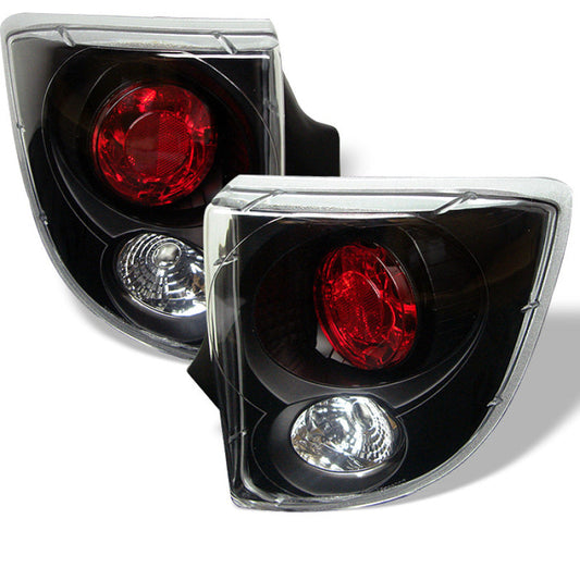 00-05 Celica Black Euro Tail Lights, Spyder 5007506