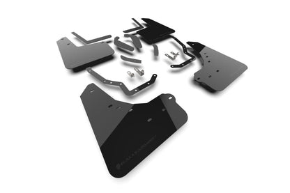 Rally Armor 2025+ Toyota 4Runner Black UR Mud Flap w/ Metallic Black Logo