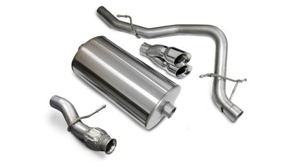 Corsa Performance 09-11 Chevrolet Tahoe 5.3L V8 Polished Sport Cat-Back Exhaust 0W2FY