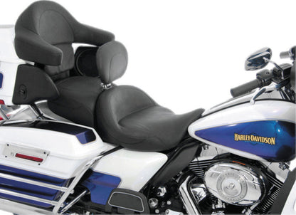 Mustang 08-21 Harley Electra Glide, Rd Glide, Rd King ,Str Glide Super Touring 1PC Seat - Black