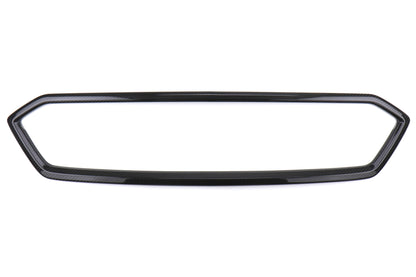 OLM LE Dry Carbon Fiber Grille Garnish (Outer) - 2018-2021 Subaru WRX / STI