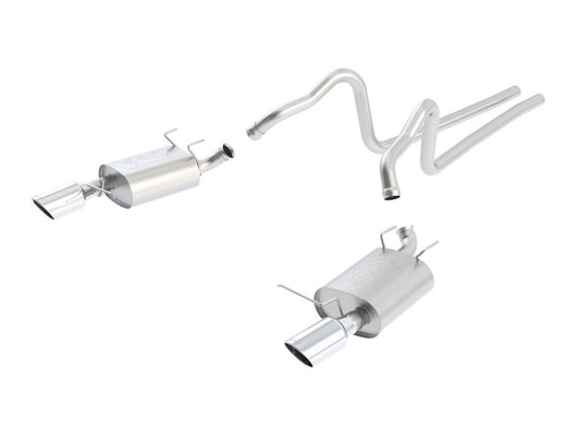 Borla 11-12 Ford Mustang 3.7L AT/MT RWD 2dr ATAK SS Catback Exhaust 140398