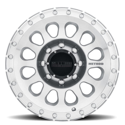 Method MR315 17x8.5 +25mm Offset 8x6.5 130.81mm CB Machined/Clear Coat Wheel