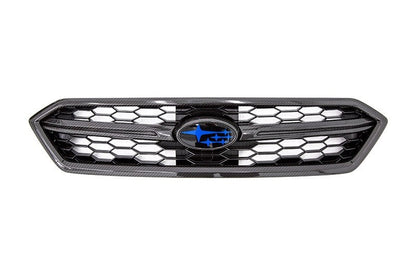 OLM LE Dry Carbon Fiber Grille Garnish (Outer) - 2018-2021 Subaru WRX / STI