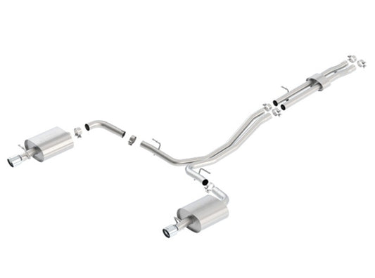 Borla 12-15 Ford Explorer 3.5L EcoBoost Dual Split Rear Ext SS S-Type CB Exht 140656