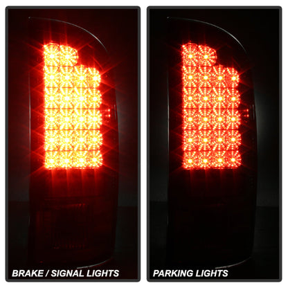 Spyder Dodge Ram 07-08 1500/Ram 07-09 2500/3500 LED Tail Lights Smoke ALT-YD-DRAM06-LED-SM 5002655