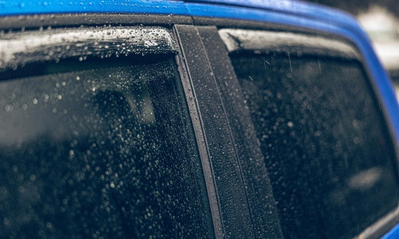 AVS 05-18 Nissan Navara King Cab Ventvisor In-Channel Front & Rear Window Deflectors 4pc - Smoke