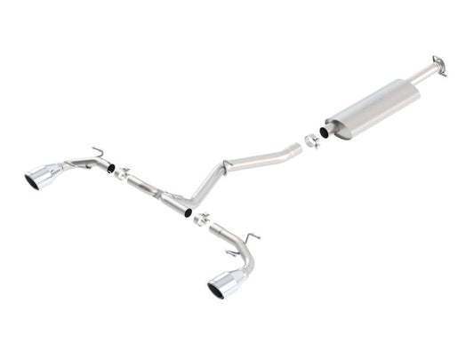 Borla 13-15 Scion FR-S 2.0L 4cyl 6spd / 13 Subaru BRZ 2.0L 4cyl 6spd SS Catback Exhaust 140496