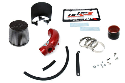 HPS Shortram Air Intake Kit 2006-2007 Mazda Mazda5 2.3L Non Turbo, Includes Heat Shield, Red