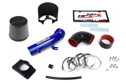 HPS Performance Shortram Air Intake Kit 2001-2003 Dodge Stratus R/T V6 3.0L, Includes Heat Shield, Blue