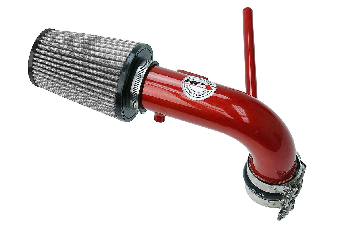HPS Shortram Air Intake Kit 2011-2017 Lexus CT200h, Red