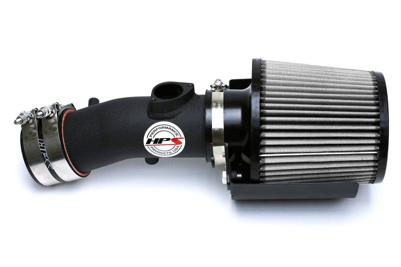 HPS Shortram Air Intake Kit 2012-2013 Mazda Mazda3 2.0L Skyactiv, Includes Heat Shield, 827-531