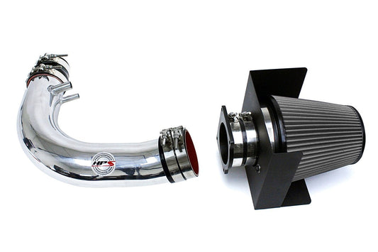 HPS Performance Shortram Air Intake Kit 2004 Ford F150 Heritage 4.6L V8, Includes Heat Shield, Polish