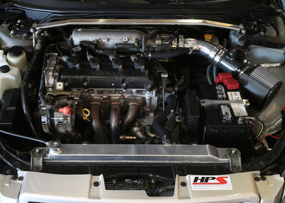 HPS Performance HPS Shortram Air Intake Kit 2002-2006 Nissan Altima 2.5L 4Cyl, Includes Heat Shield, 827-570