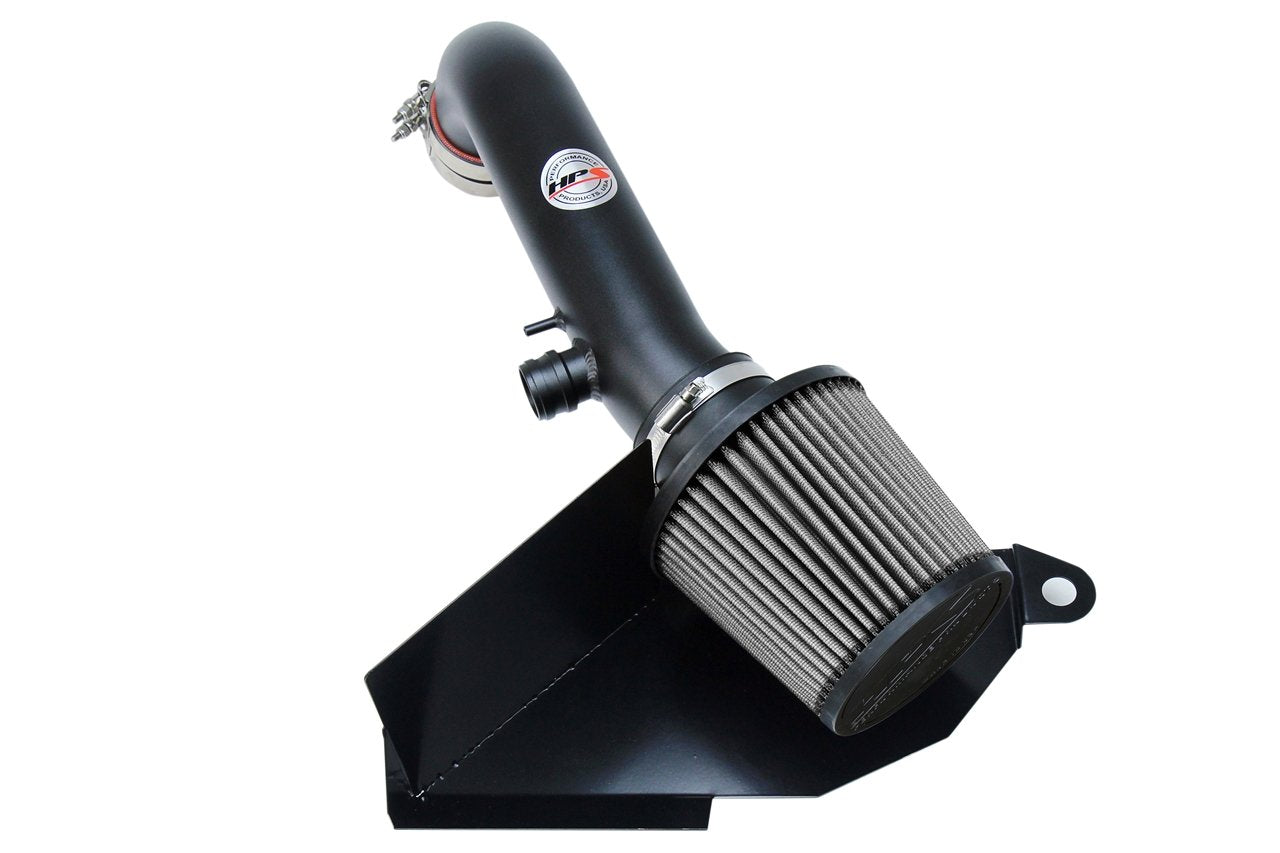 HPS Performance Products HPS Shortram Air Intake Kit 2015-2017 Audi S3 2.0T TFSI Turbo, Includes Heat Shield, 827-577