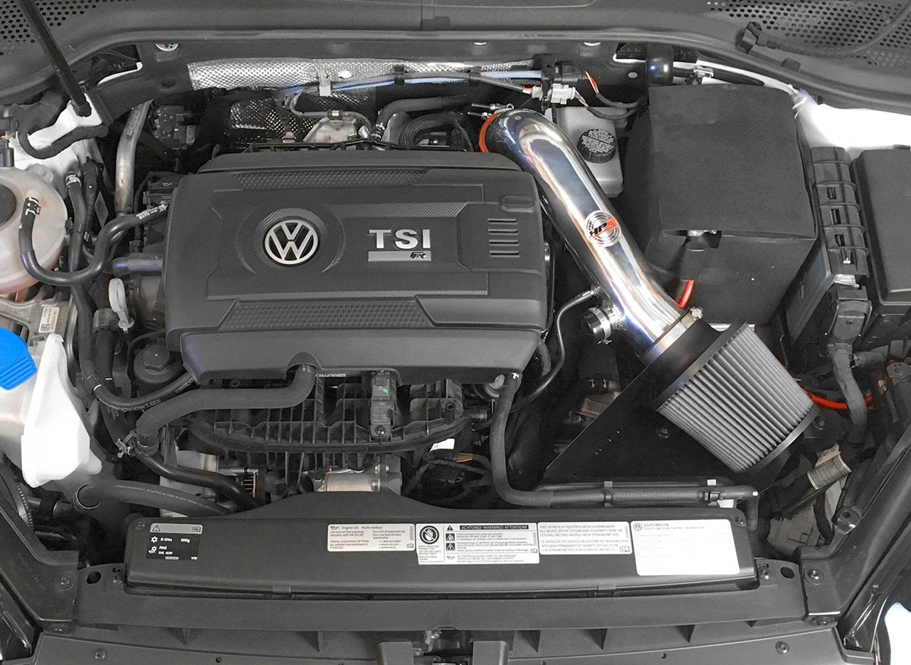 HPS Performance Products HPS Shortram Air Intake Kit 2015-2017 Audi S3 2.0T TFSI Turbo, Includes Heat Shield, 827-577