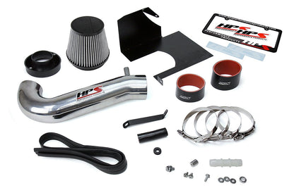 HPS Shortram Air Intake Kit 2011-2017 Chrysler 300C 5.7L V8 except Shaker Hood, Includes Heat Shield, Polish