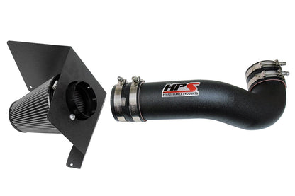 HPS Shortram Air Intake Kit 2007-2008 Chevy Tahoe 4.8L 5.3L V8, Includes Heat Shield, 827-622
